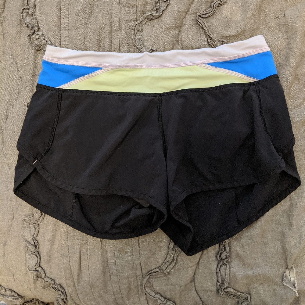 Lululemon speed shorts